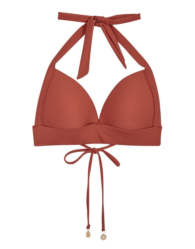 Ultra Coverage Widened Band Bikini Top (Thick Padded & Thick Straps) - AIR  SPACE