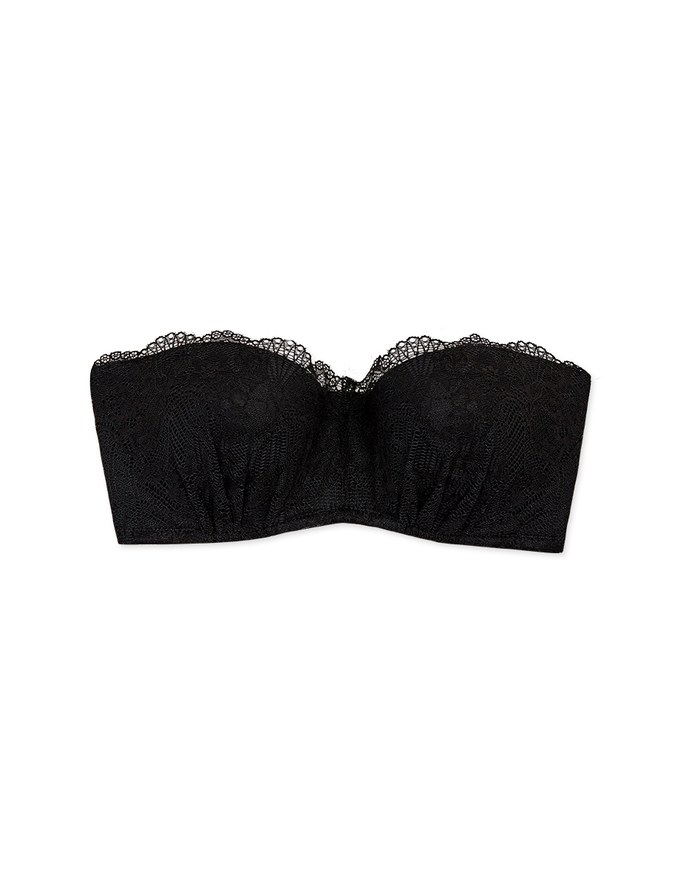 AIRY Cool Lace Push-Up Tube Bra(Large Size)