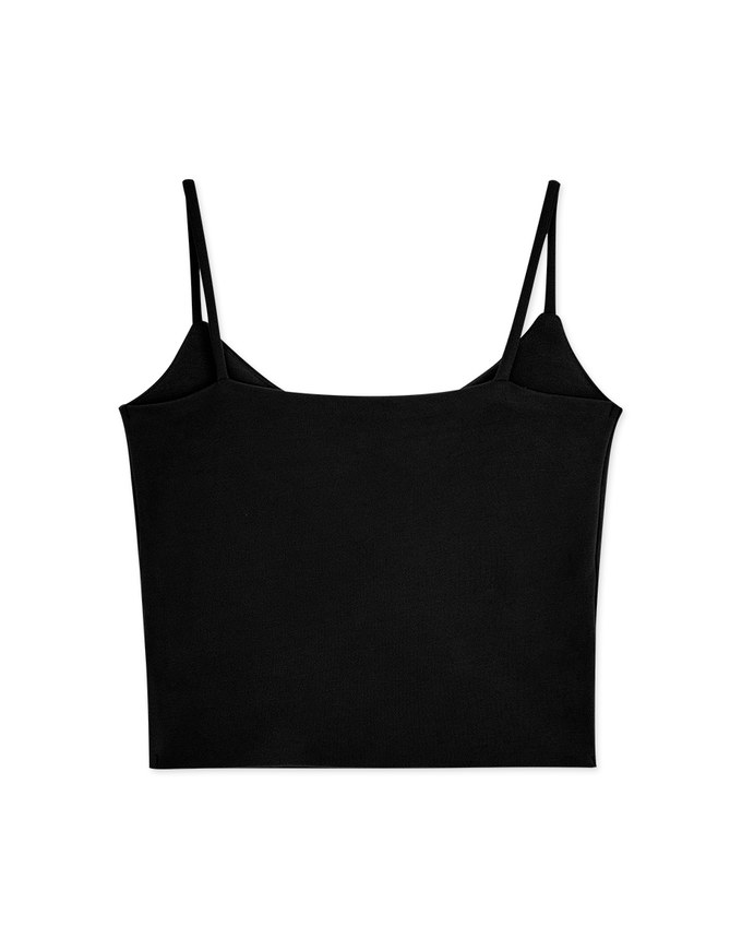 Beyond Basic Warm Up Heated Cami Crop Bra Top