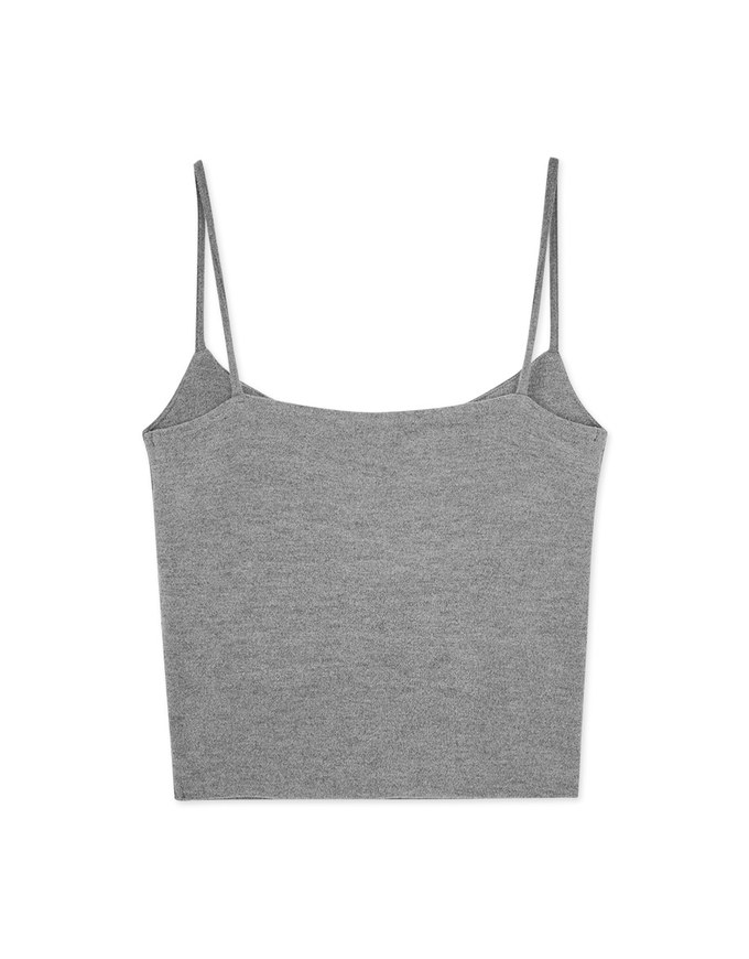 Beyond Basic Warm Up Heated Cami Crop Bra Top