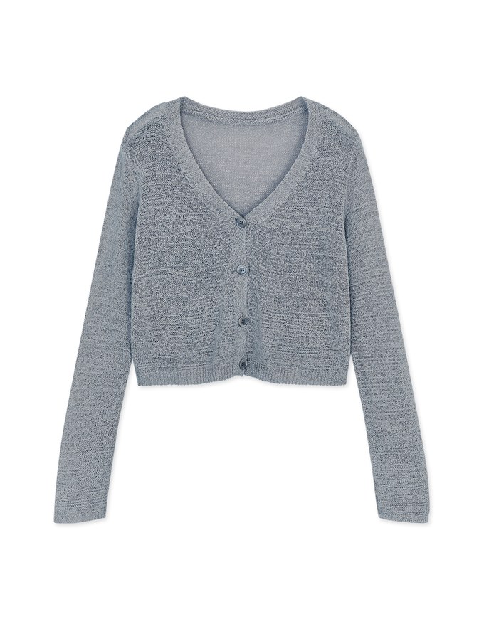 Light Buttoned Knitted Top