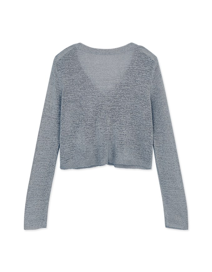 Light Buttoned Knitted Top