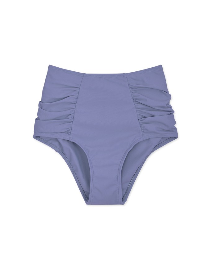 【TIFFANY】High Waist Side Gripper Bikini Bottom Trunck