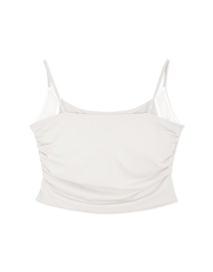 Air Cool 2.0】Zero Feel Comfortable Breast Side Scrunching Bra Top - AIR  SPACE