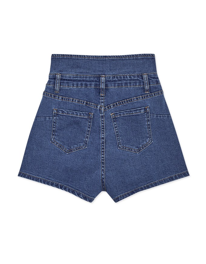 Breezy Cooling No Filter Slimming Denim Shorts - AIR SPACE