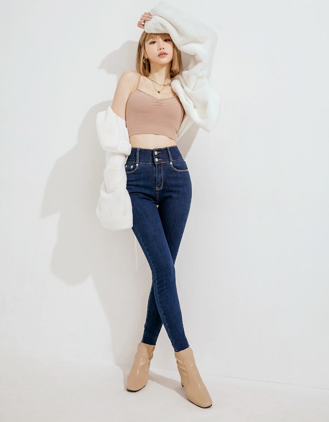 Warm Up No Filter Tall Girl Shape-Up Heating Jeanss