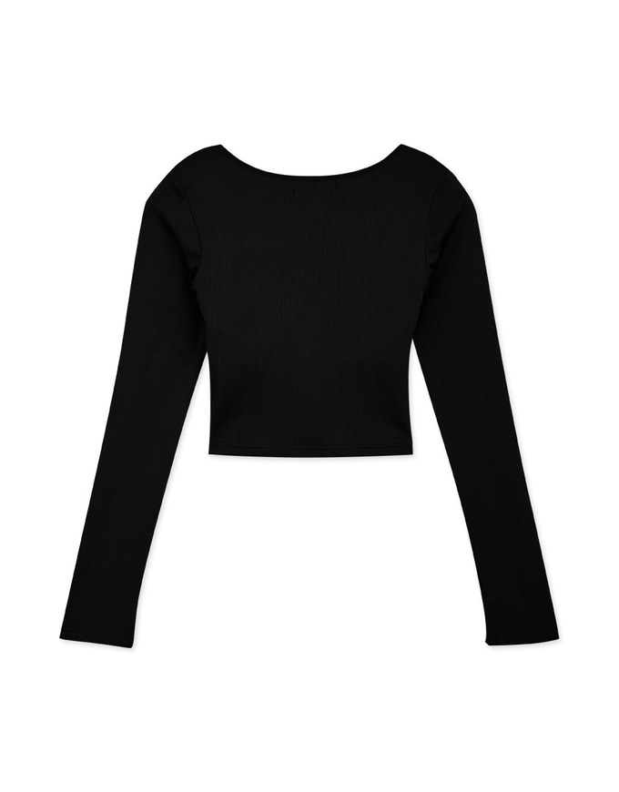 The Ultimate Push- Up Long-Sleeved Bra Top