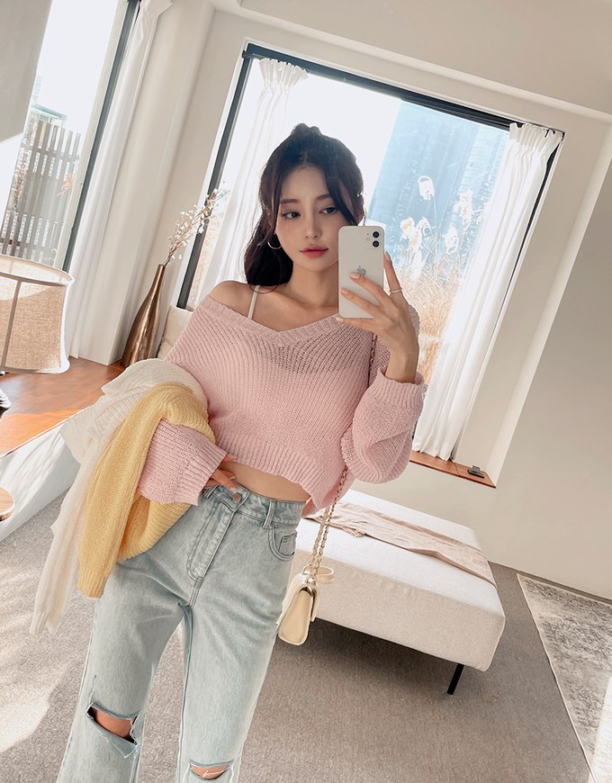 Translucent Beauty Knitted Top