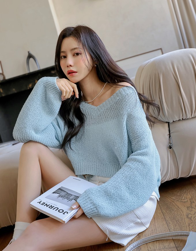 Translucent Beauty Knitted Top