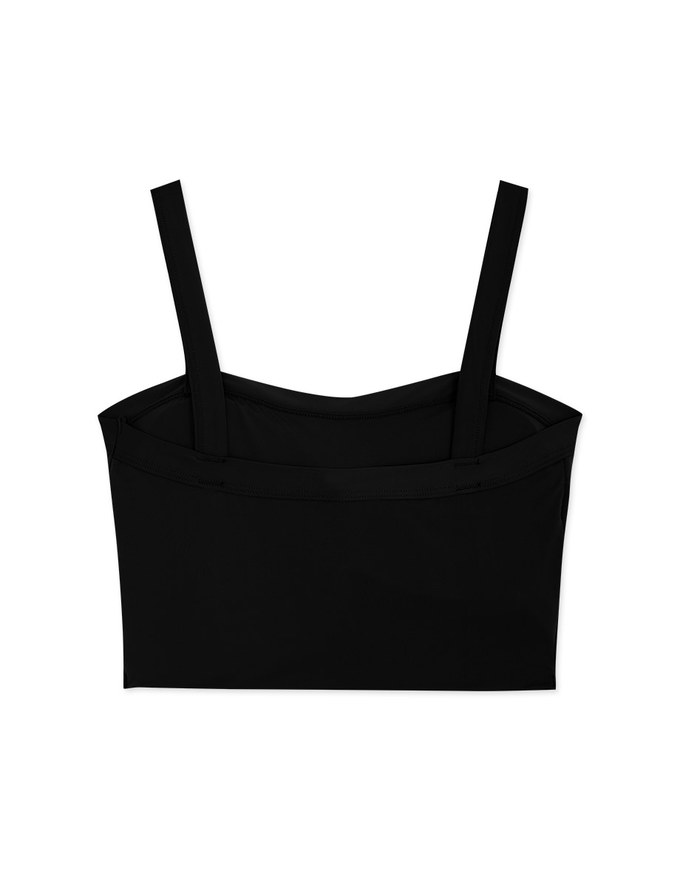 Airy Cool Wide Shoulder Straps Bra Top - AIR SPACE