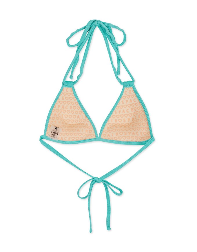 2Way Gemstone Design Double Strap Bikini (Thick Cup Type) - AIR SPACE