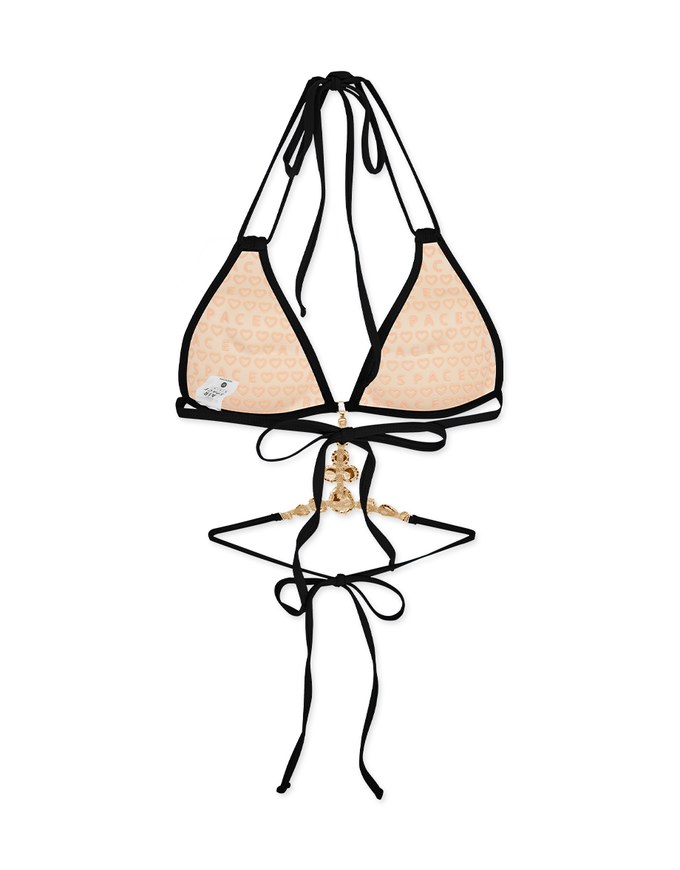 2Way Gemstone Design Strap Bikini (Thick Cup Type) - AIR SPACE