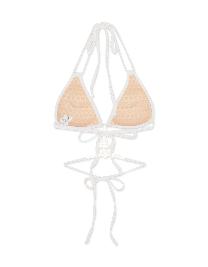 2Way Gemstone Design Double Strap Bikini (Thick Cup Type) - AIR SPACE