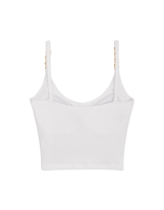 Stark Minimalism Crop Push Up Bra Top - AIR SPACE