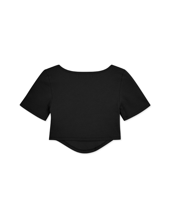 Round Neck Crop Top