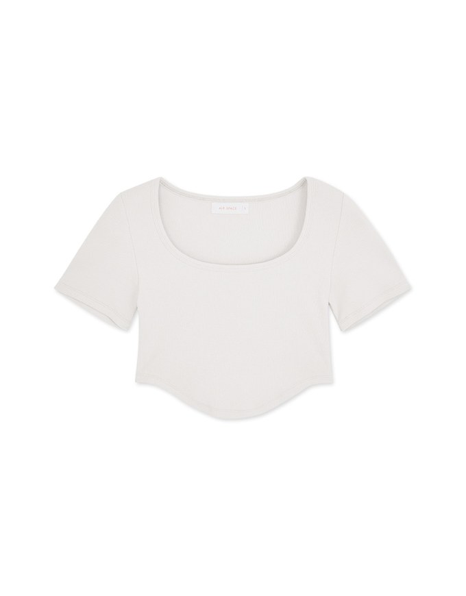 Round Neck Crop Top