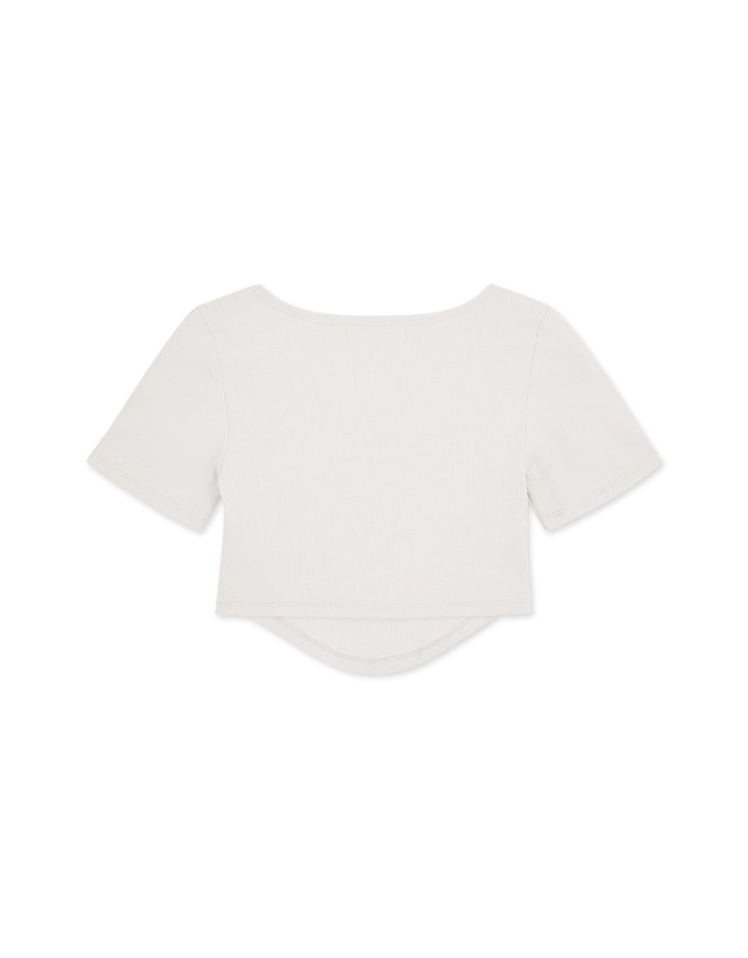 Round Neck Crop Top