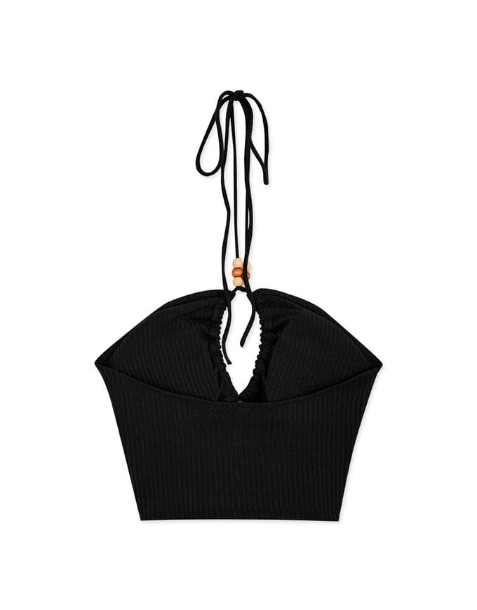 Vacation Style Strap Hollow Vest (With Padding)