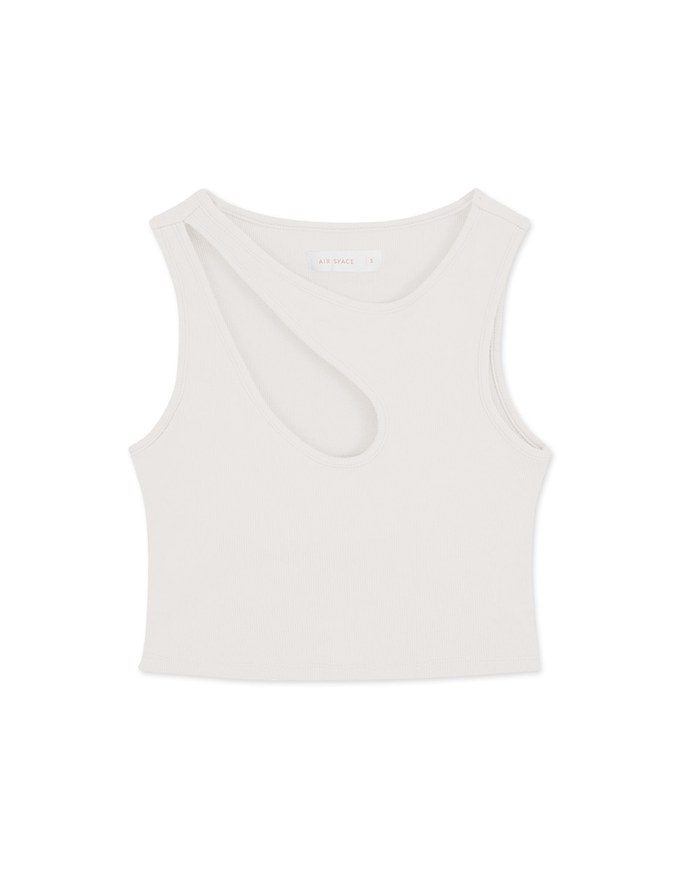 Hollow Ribbed Vest (With Padding)