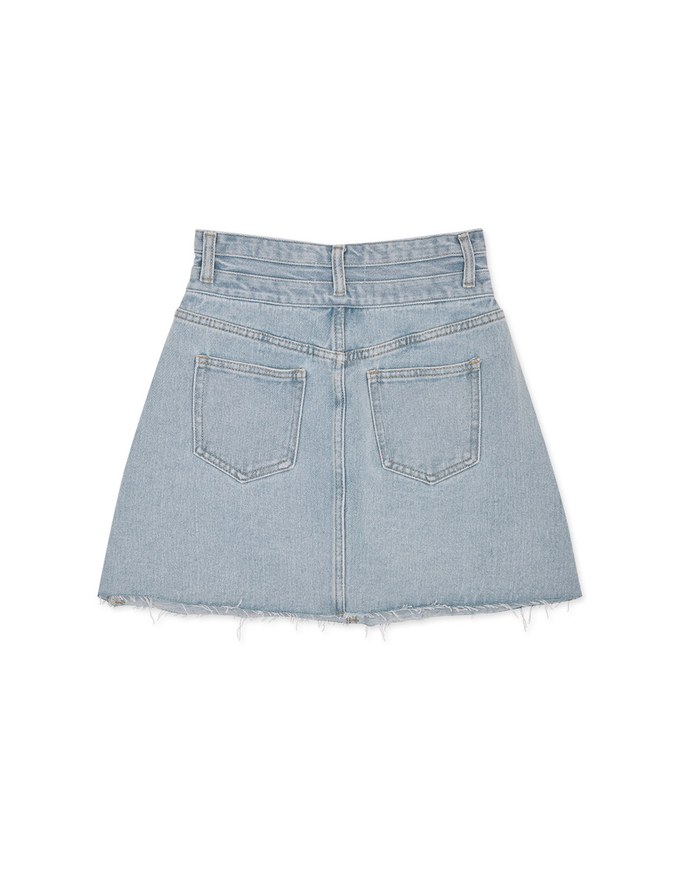 High WaistDenim Skirt