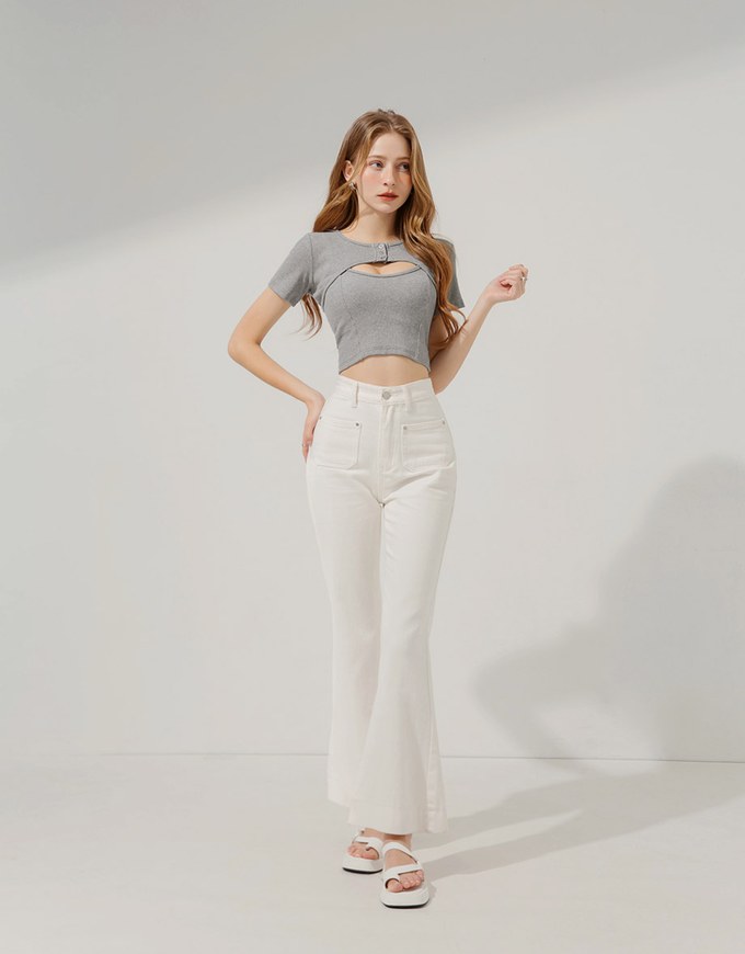 Two-Piece Hollow Top
