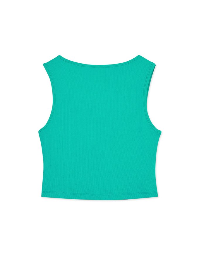 Hollow Ribbed Vest (With Padding)