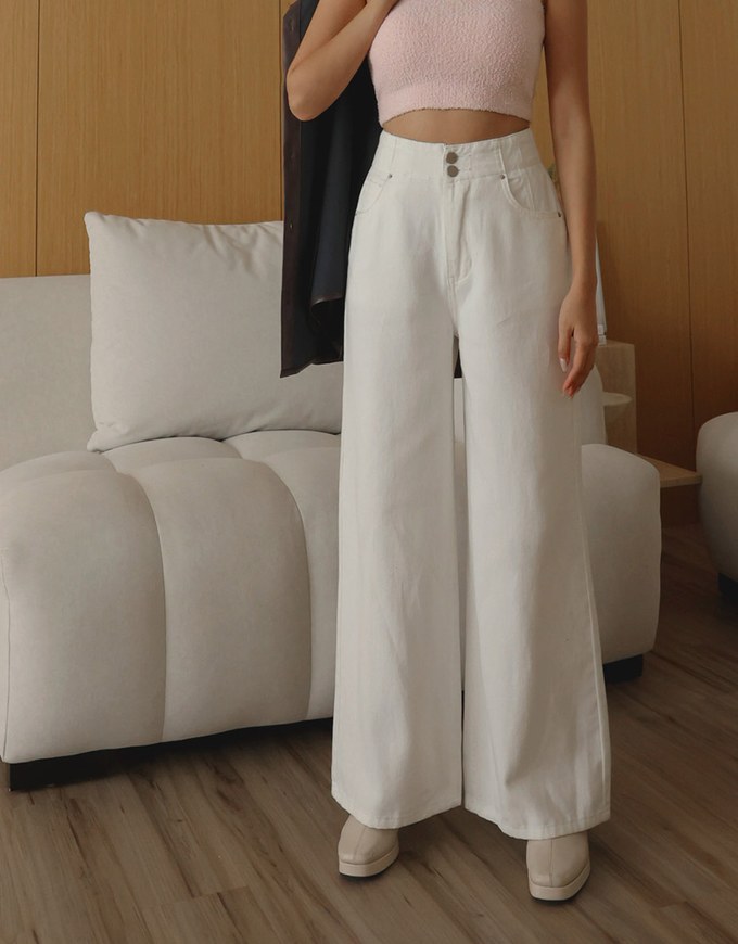 Perfect Waistline Comfort Denim Pants