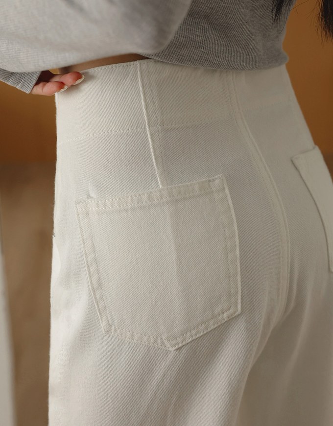 Perfect Waistline Comfort Denim Pants