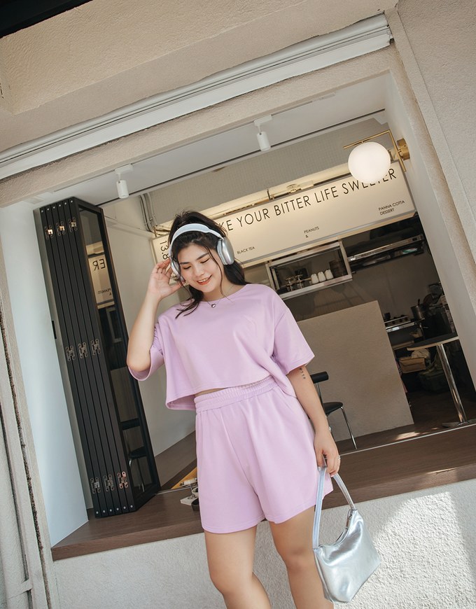 Casual Short Sleeve Set Wear