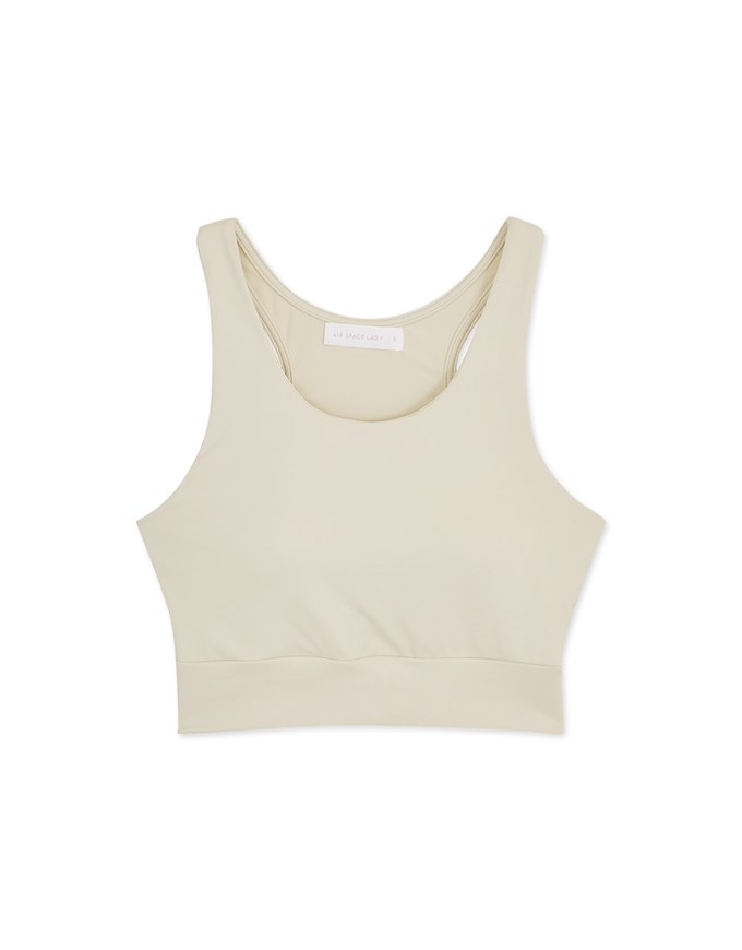 【Air 2.0】Cooling Hollowed Back Tank Bra Top ( With Padding)