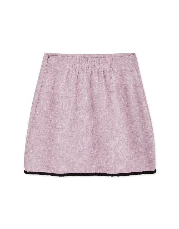 Tweed High Waist Skirt