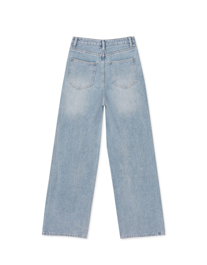 【Elecher's Design】BOSS MOM Distressed Jeans
