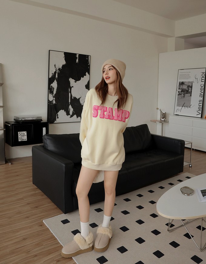 STAMP Brushed Sweatshirt