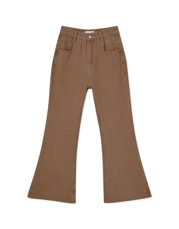 Brushed Trumpet Denim Pants