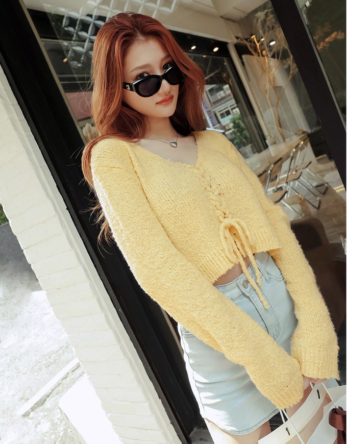3WAY Strappy Loose Knitted Top