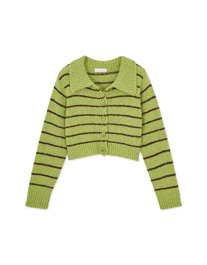 Lapel Line Knitted Top