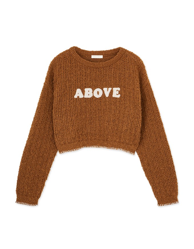 Alphabet Stitched Sweater