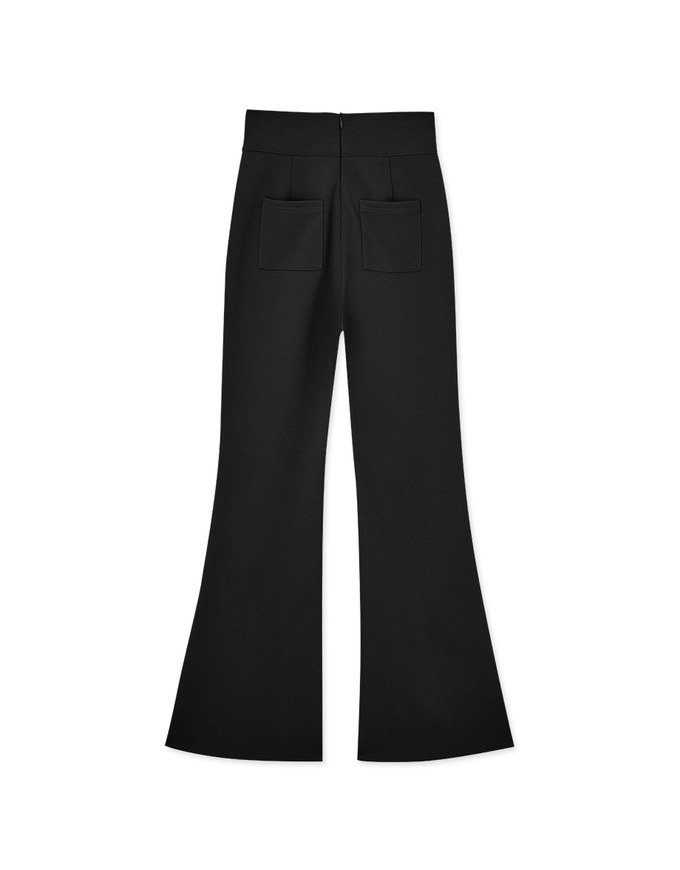 【Stark Minimalism 2.0】High-Waist Straight Leg Pants