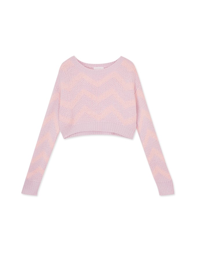 Playful Color Knitted Top