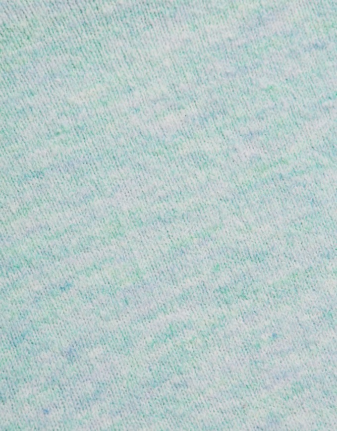 Pastel Color Crop Knit Top