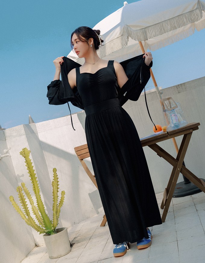 Airy Cool High Waisted Wide Pants Culottes