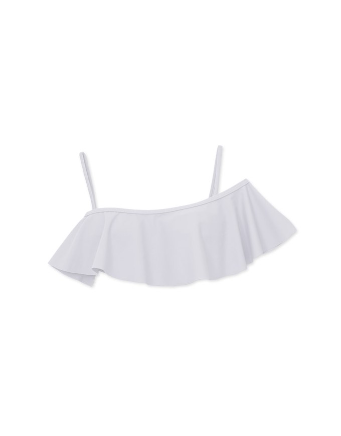 【PUSH UP】Multiway Elegant Ruffled Tube Bikini