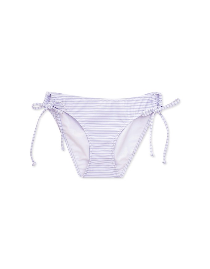 Stripe Side Strap Bikini Bottom