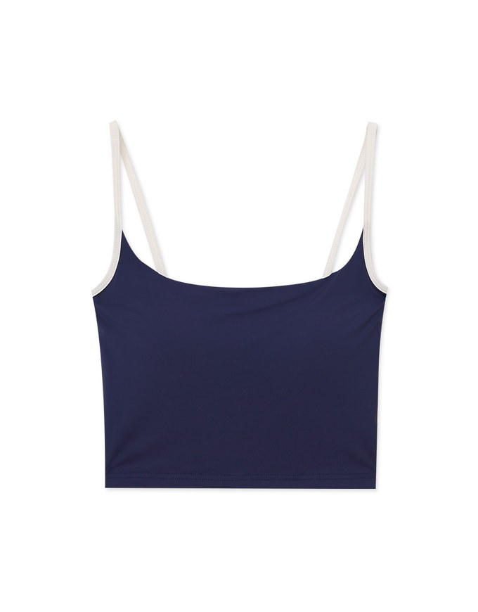 Cool And Comfy Flex Contrast Color Bra Top