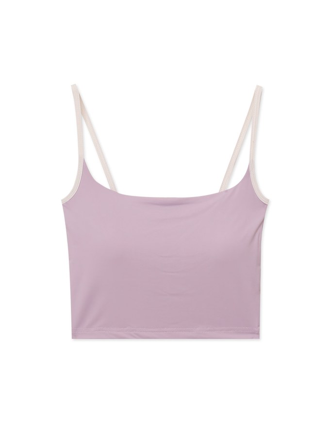 Cool And Comfy Flex Contrast Color Bra Top