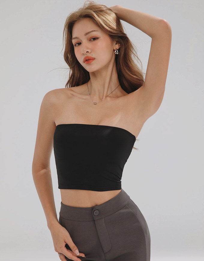 Cool And Comfy Flex Anti Slip Tube Bra Top