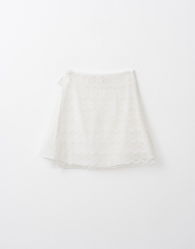 Layered Lace Mini Skirt ( Skorts with Under-shorts)