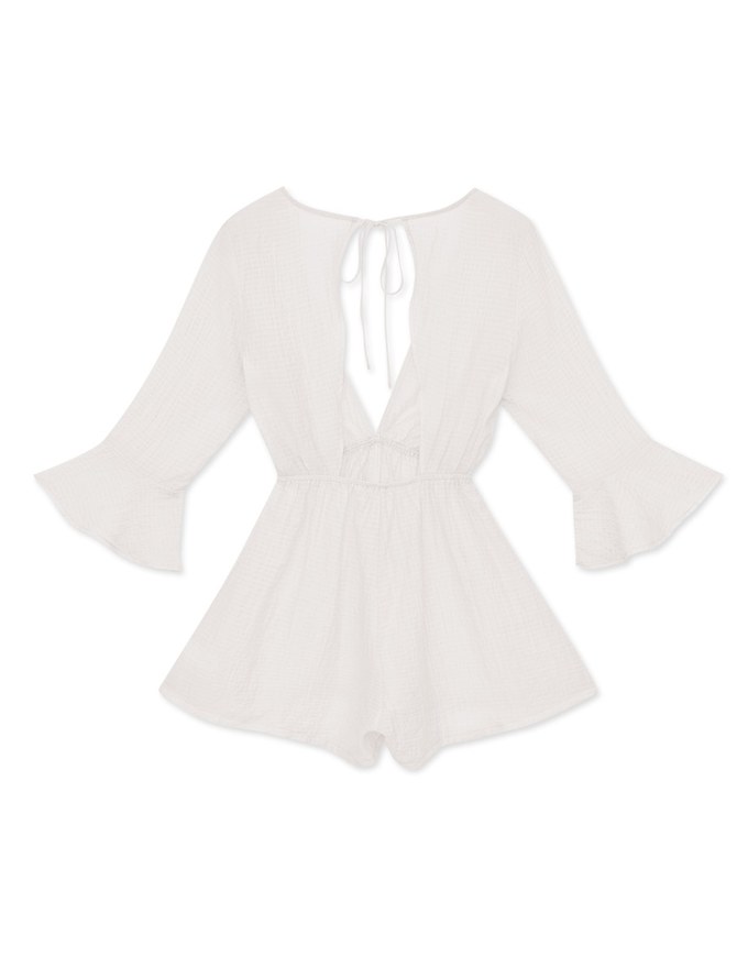 Chiffon Sheer Playsuit