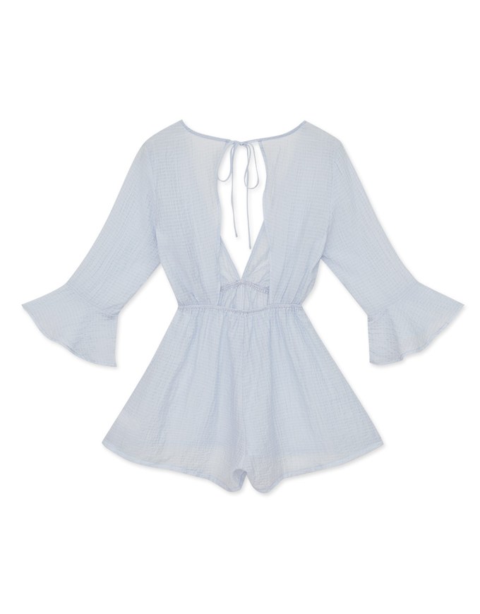 Chiffon Sheer Playsuit