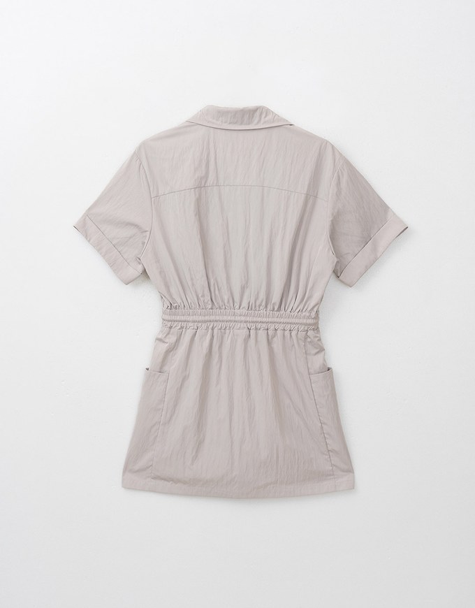 Cargo Shirt Mini Dress